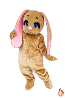 Bunny Mila Caramel mascot costume